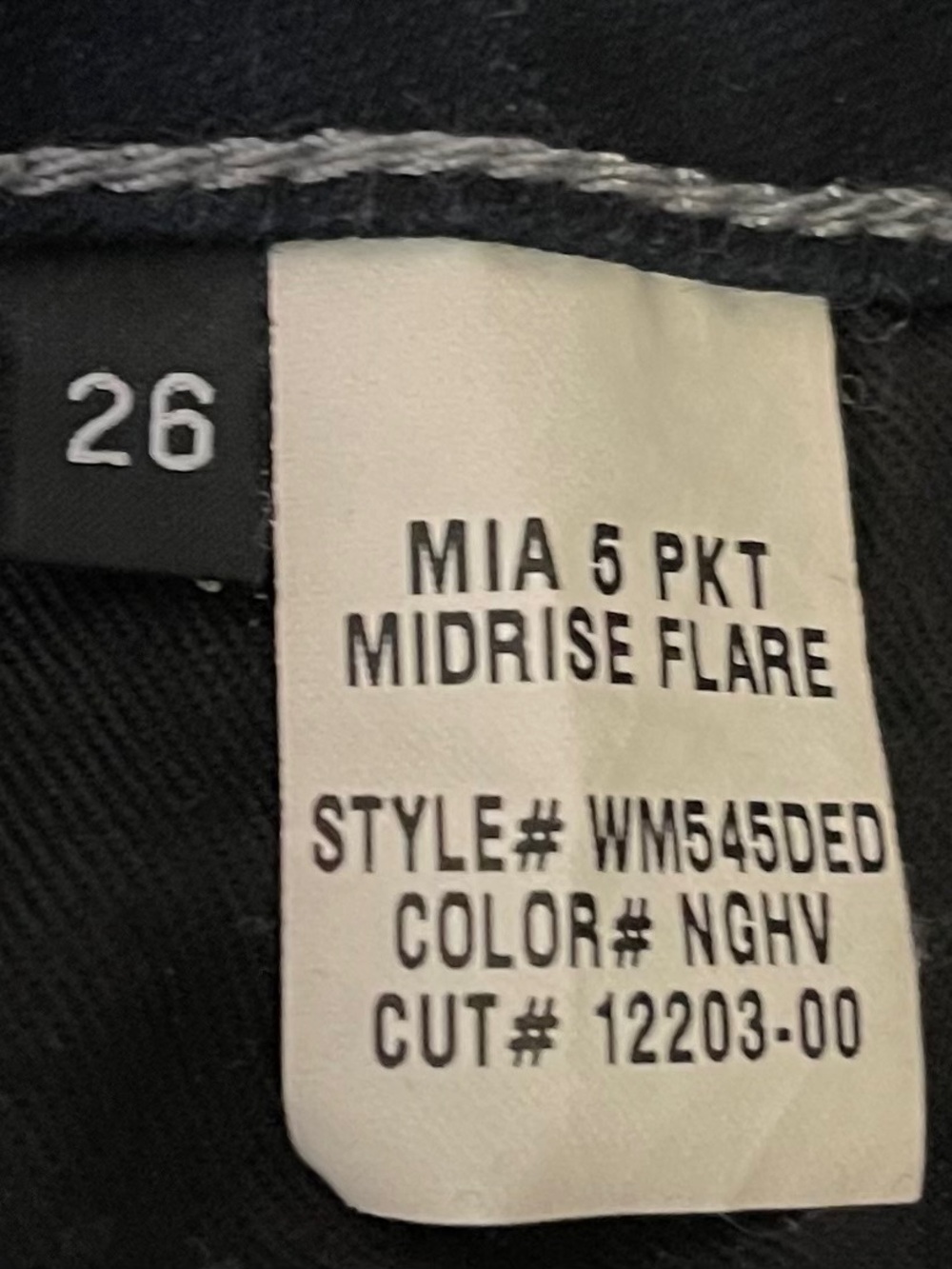 Revolve Hudson Mia 5 Pocket Mid Rise Flare Jeans - Picture 10 of 11